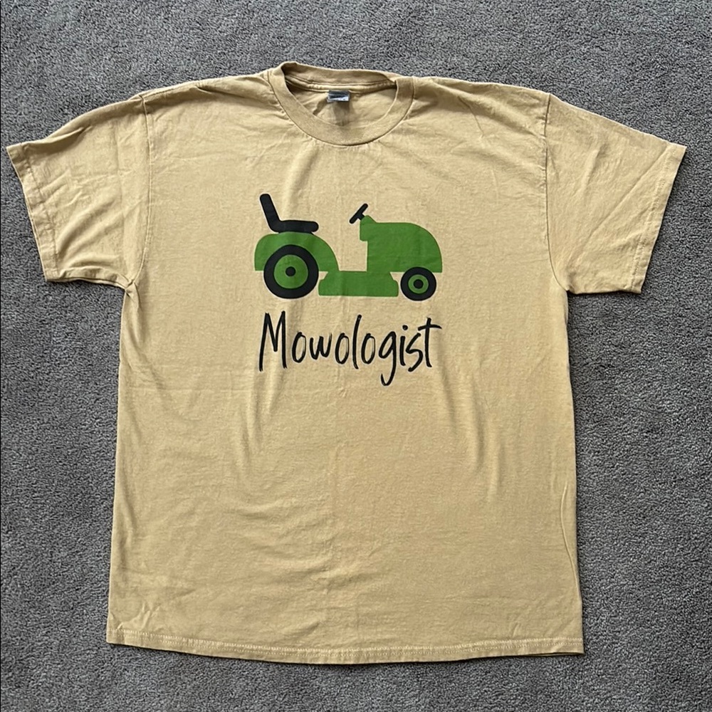 Mowologist Tan T-Shirt